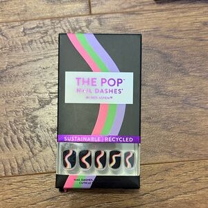 The Pop Nail Dashes by Red Aspen - Black with Pink and Purple Accents